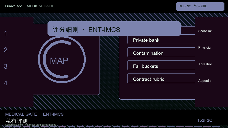 IMCS / 病历生成｜评分细则与对比：从公开评测到 GB-Clin 可合同门禁