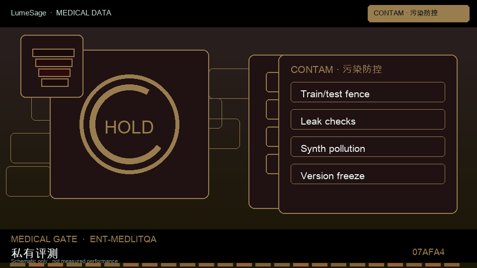 MedLitQA｜污染与可信度：从公开评测到 GB-Exam 可合同门禁