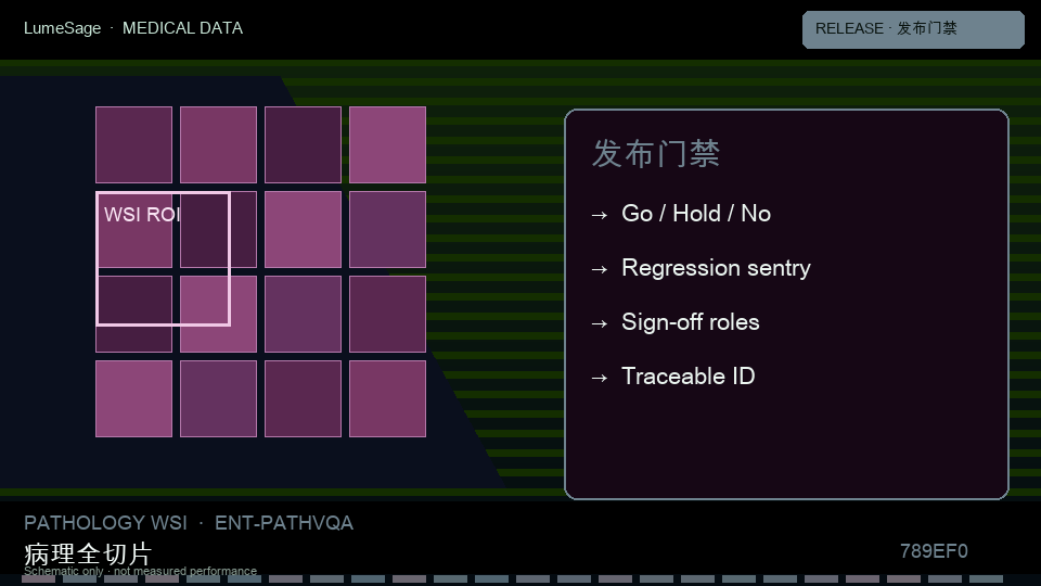 PathVQA｜上线门禁协议：从公开评测到 GB-Vision 可合同门禁