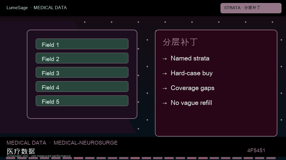 神经外科：按设备、协议、人群和伪影把失败写成可验收分层，再决定难例补丁